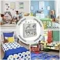 thumbnail image 5 of Kids Bookshelf and Bookcase Toy Storage Multi Shelf with Cubby Organizer Cabinet and Drawers for Boys Girls,for Children's Room, Playroom, Hallway, Kindergarten, School,Bedroom (White), 5 of 7