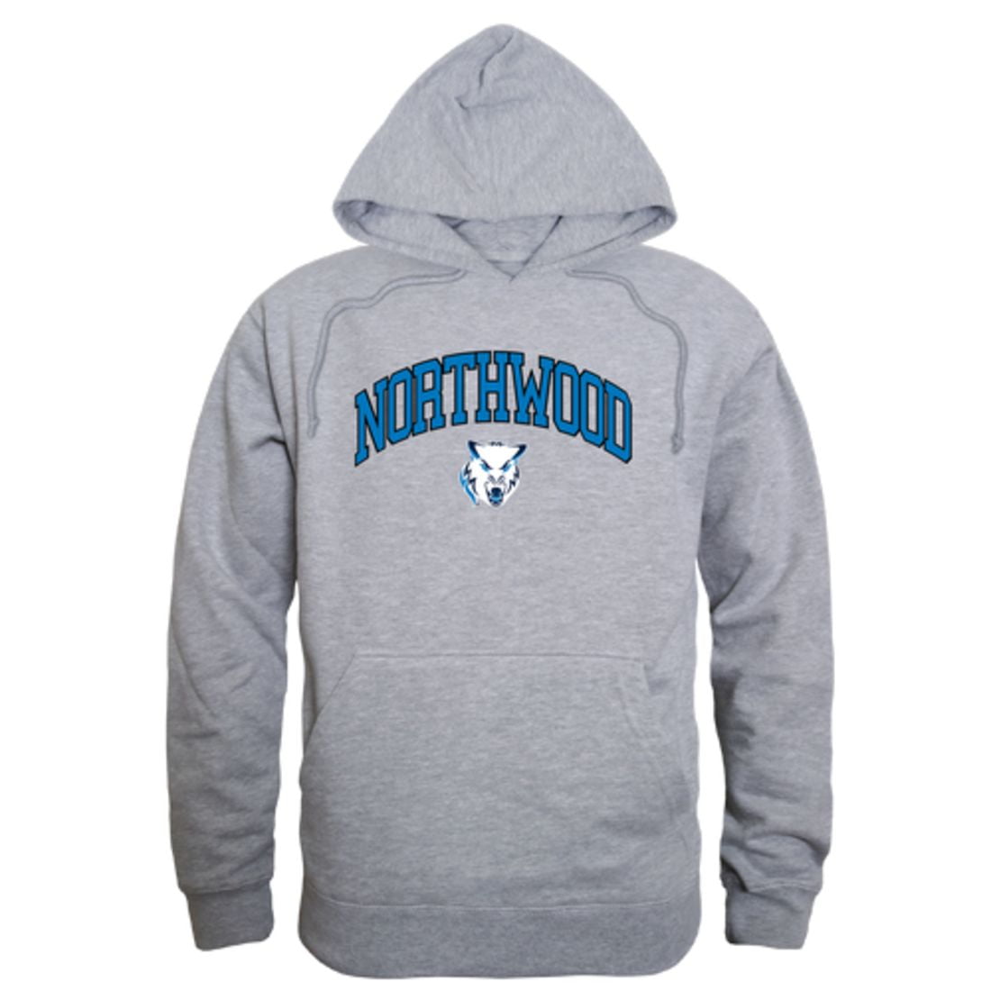 Northwood University Timberwolves Campus Fleece Hoodie Sweatshirts ...