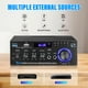 thumbnail image 2 of Receptor amplificador de audio estéreo para el hogar 300Wx2 Bluetooth 5.0, 2 of 8