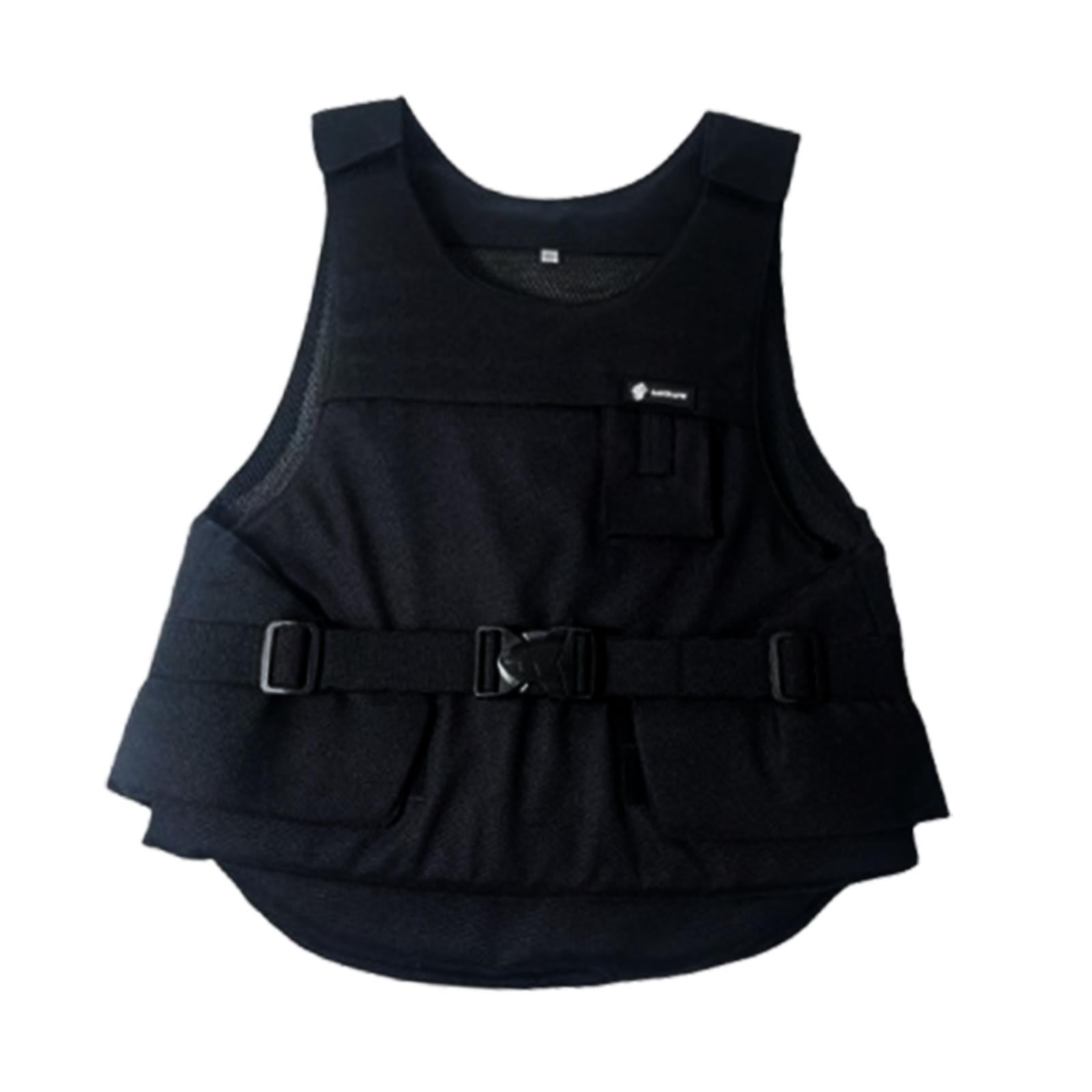 Wswqop Equestrian Equine Supplies Comfortable Professional Adjustable Strap Breathable XS