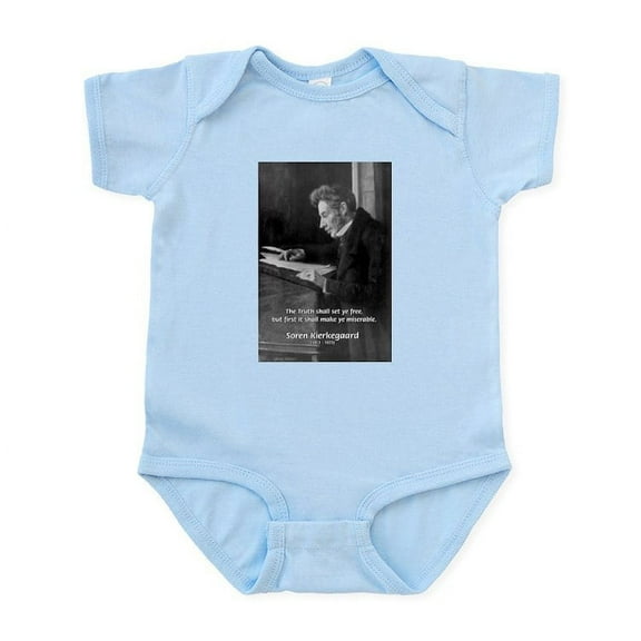 CafePress - Truth Existentialist Kierkegaard Infant Creeper - Baby Light Bodysuit, Size Newborn - 24 Months