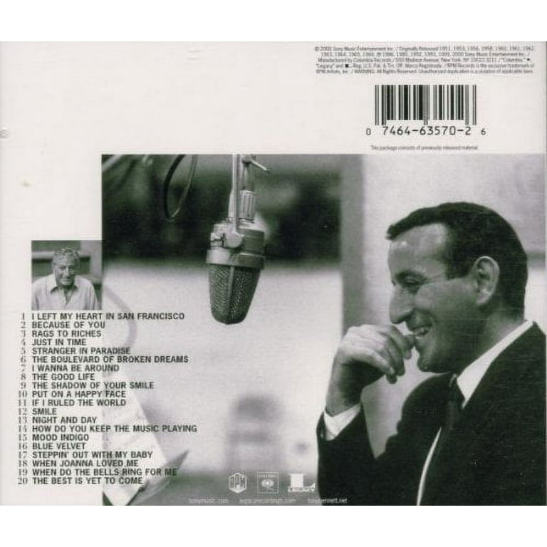 男性ボーカルの3大スター　TONY BENNETT ANDY WILLIA..F 男性ボーカルの3大スター TONY BENNETT らしかっ ANDY WILLIA..F