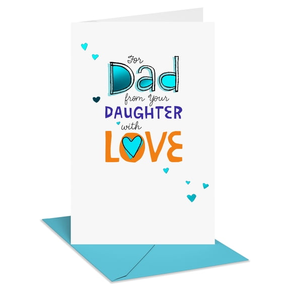 American Greetings Birthday Card for Dad from Daughter (Heartfelt Love)