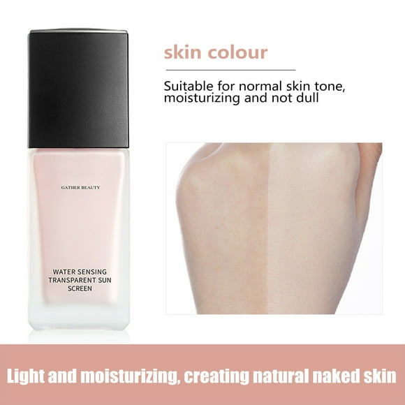 Correcting Face Makeup Primer Segregation Creams 30G Water Sensing Translucent Isolation Makeup Primers Female Base Concealer Oil Control Protection Isolation Milk Suitable for Any Skin Type