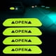 thumbnail image 2 of 4Pcs Self adhesive Car Door Reflective Warning Decal Safety Strip Stickers Sign(Green), 2 of 5