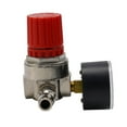 thumbnail image 2 of 1/4" Pressure Regulator Air Compressor Adjustable Gauge 175PSI Valve Control, 2 of 9
