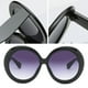 thumbnail image 4 of Gafas de sol retro Macarena para mujer 90s 80s gris degradado Marco negro, 4 of 8