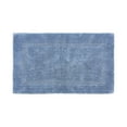 thumbnail image 6 of Better Trends 24" x 40" Premium Bathroom Rug Mat, 100% Cotton, Extra Soft Tufted Door Mat, Water Absorbent & Reversible Bath Mat (Dark Blue) Lux Collection, 6 of 6