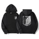 thumbnail image 3 of Sudadera con capucha Attack on Titan para niños y niñas, suéter, ropa Shingeki No Kyojin, sudaderas con capucha, chaqueta para niños, 3 of 4