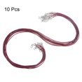 thumbnail image 3 of Collar Cordón A Granel Unique Bargains 10uds 23 Pulgadas 1.5mm Vino Rojo, 3 of 6