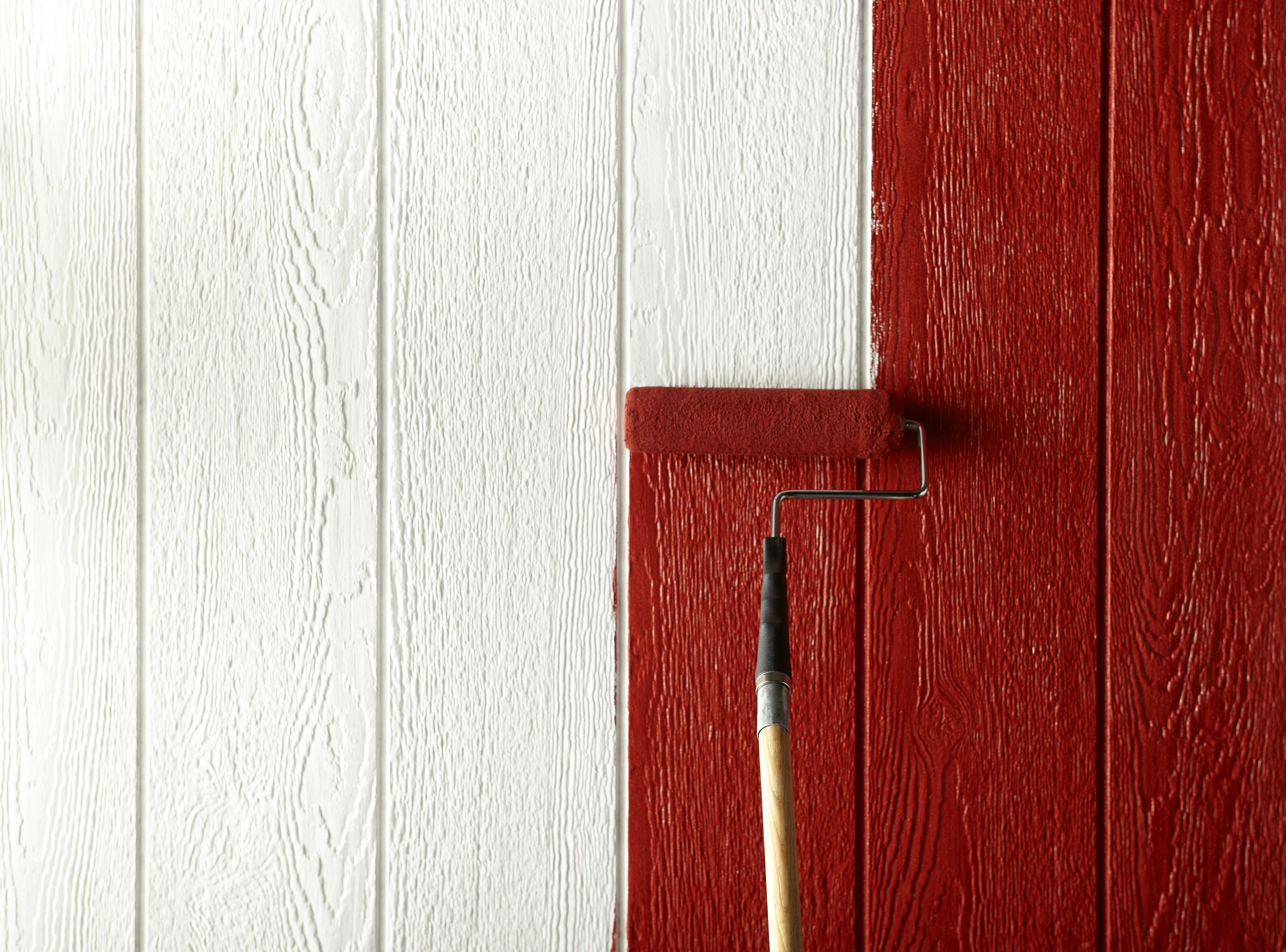 KILZ Siding, Fence, and Barn Paint, Exterior, Red, 1 Gallon