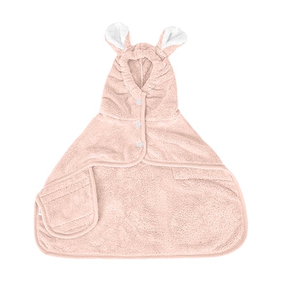 Peignoir et Serviette pour Animaux à Séchage Rapide avec Chapeau en Polaire Corail Absorbant pour Petits Moyens et Grands Chiens et Chats Adapté pour Accessoires de Séchage après Bain Piscine et Plage