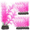 thumbnail image 1 of Aquarium Grass Artificial Plant Plastic 10Pcs 3.9X1.2X0.8In, 1 of 6