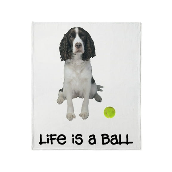 CafePress - Springer Spaniel Life Throw Blanket - Soft Fleece Throw Blanket, 50"x60" for All Ages