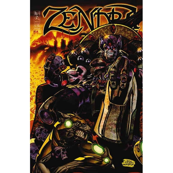 Zendra 2.0: Heart of Fire #4 VF ; Penny-Farthing Comic Book