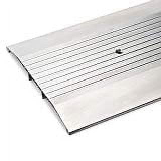 

7 Wide x 1/2 Heavy Duty Corrugated Aluminum Threshold Made in USA (6 FT (72 3/4 ) Long)