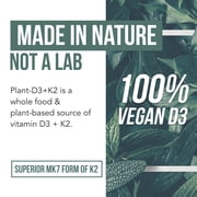 Triquetra Health Organic Plant-D3 + K2 5000 IU Capsules