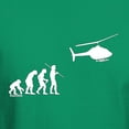 thumbnail image 3 of CafePress - Copter Evolution Dark T Shirt - Men's Classic Graphic Cotton T-Shirt, 3 of 4