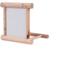 thumbnail image 4 of 2pcs Bird Toy for Parrot Parakeets Conures Cockatiels Cage Swing Wooden Fun Play Toy for Birds (Mirror), 4 of 4
