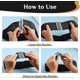 thumbnail image 5 of Wide Elasticated Waist Belt Vintage Stretch Elastic Belt Retro Stretchy Wide Belt Cinch Belt, Black, 5 of 5