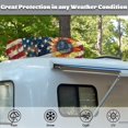 thumbnail image 3 of Housse de Climatiseur RV Compatible avec Remorque de Voyage Extérieure Housses de Climatisation pour Toit Protection pour Voyage Extérieur Facile à Installer, Drapeau Américain Tournesol, 3 of 7