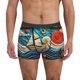 thumbnail image 1 of Balery Whimsical Sailboat Ocean Art Calzoncillos bóxer para hombre, ropa interior de algodón suave y transpirable con cinturilla de nailon-Large, 1 of 5