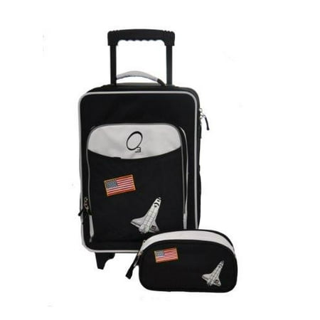 Obersee  Kids Space 2-piece Carry On Upright and Toiletry Bag Set