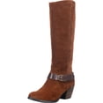 thumbnail image 1 of American Rag Womens Tegan Suede Knee-High Riding Boots, 1 of 1