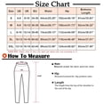 thumbnail image 3 of Blue Wide Leg Sweatpants Women's Pocket Cotton Linen Fashion Solid Color Pants Slim Casual Long Pants Fashion Clothing, 3 of 5