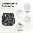 thumbnail image 6 of Picia Daisies Flowers Pattern Women's 2 in 1 Athletic Running Shorts High Waisted Workout Casual Gym Sweat Shorts with Comfy Liner Zipper Pockets-Medium, 6 of 9