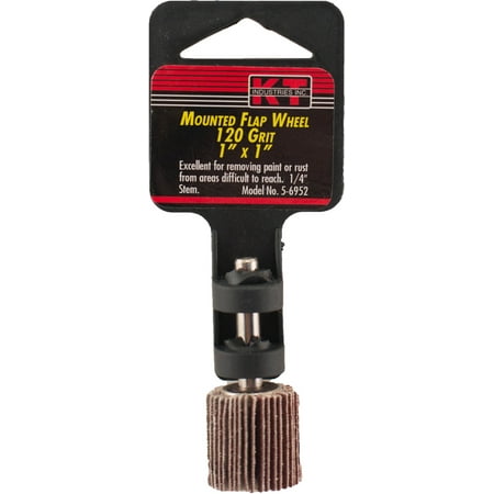

4PC K-T Industries 5-6952 1 In. 120G Flap Wheel / 1 EA