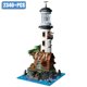 thumbnail image 3 of Bloques de construcción mini huangchenghong juguete cabaña de pescadores modelo City MOC 2340 piezas, 3 of 5