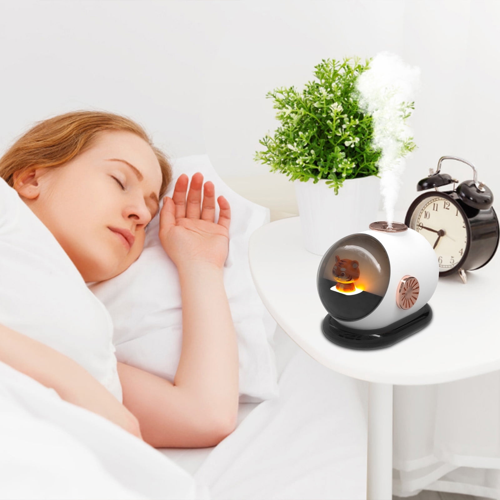 Tuphregyow Humidifiers For Bedroom Baby Humidifier, Office, Desktop Dormitories, Students' Small Home, Quiet Bedroom, Nursery, Office And Indoor Plant
