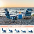 thumbnail image 3 of OFIKA Backpack Camping Chair with Storage Pouch, Blue, 3 of 7