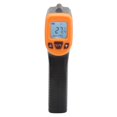thumbnail image 1 of Pistola medidora de temperatura infrarroja con pantalla LCD Termómetro industrial GM320SOrange, 1 of 10