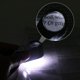thumbnail image 2 of Lupa plegable 40X, lupa de joyería iluminada de metal completo, lupa de joyero plegable de bolsillo portátil con luz LED y ultravioleta para colección de sellos de monedas de diamantes de joyería, 2 of 5