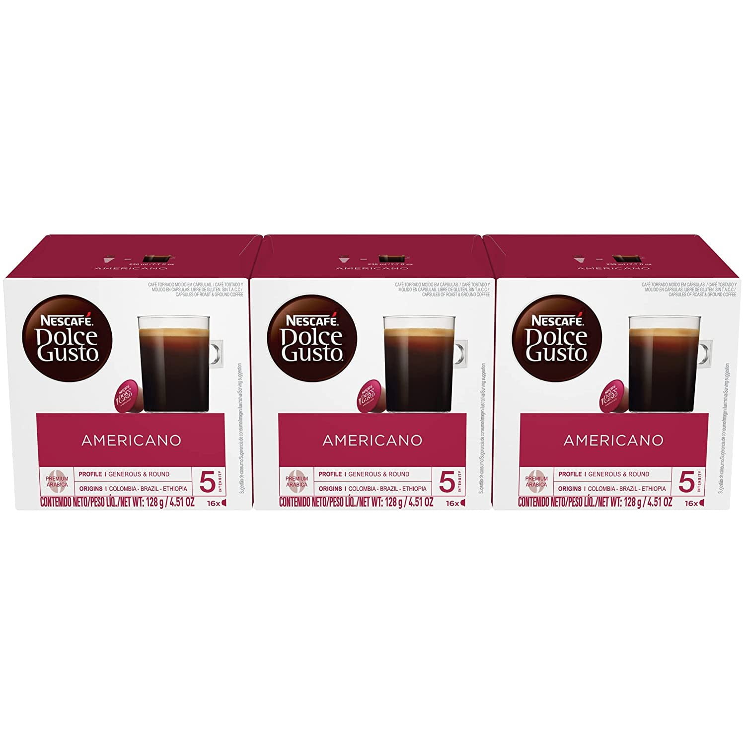 Nescafé Dolce Gusto Espresso Ristretto Coffee 112g - Coffee Pods & Capsules  - Coffee - Tea, Coffee & Hot Chocolate - Pantry - Products - Supermercado  Apolónia