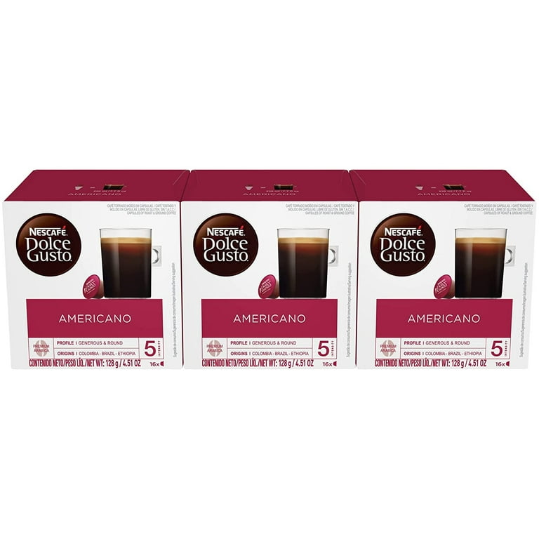Nescafe Dolce Gusto Capsules, Skinny Cappuccino, 16 ct : Grocery & Gourmet  Food 