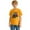 Yellow, variant on CAIXIA Toddler Boys Girls 100 Days of School Shirt Kids Funny Back to School Celebration Tees Outfit,Orange