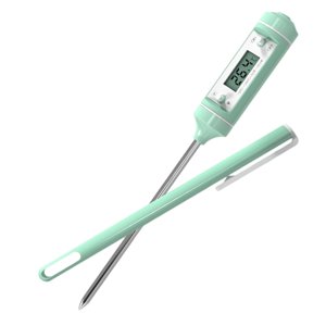 Thermometer Green 1Set 7.3x1.2In