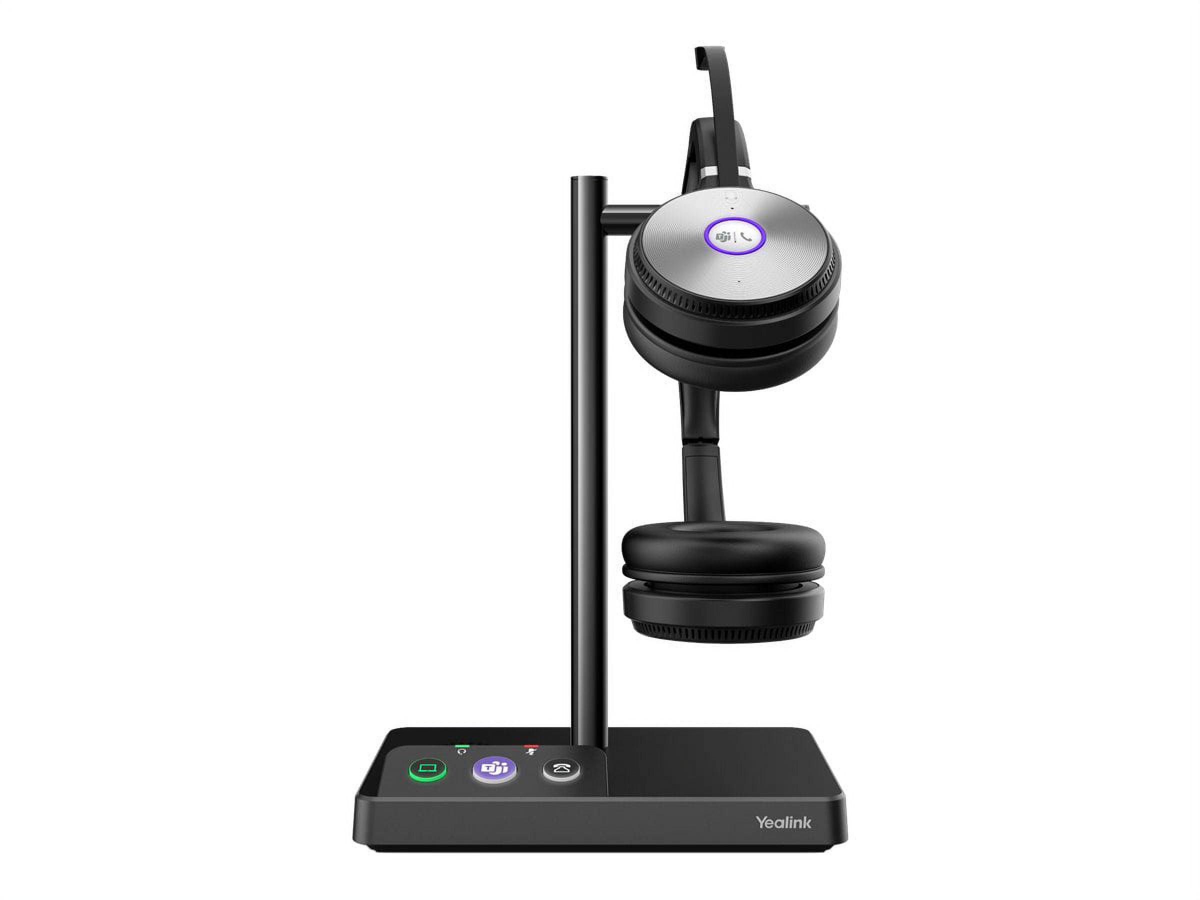 Casque Audio Yealink WH63 E2 UC - Sans Fil, Double Connexion, Réduction De Bruit, 8h D'autonomie