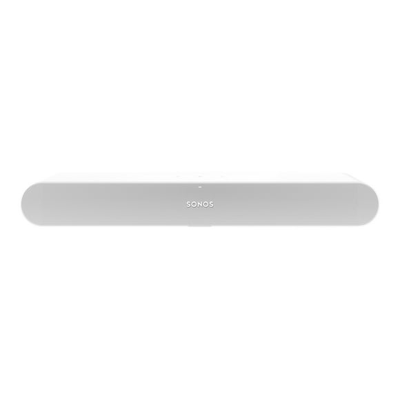 Sonos Ray - Sound bar - wireless - Ethernet, Fast Ethernet, Wi-Fi - App-controlled - 2-way - white