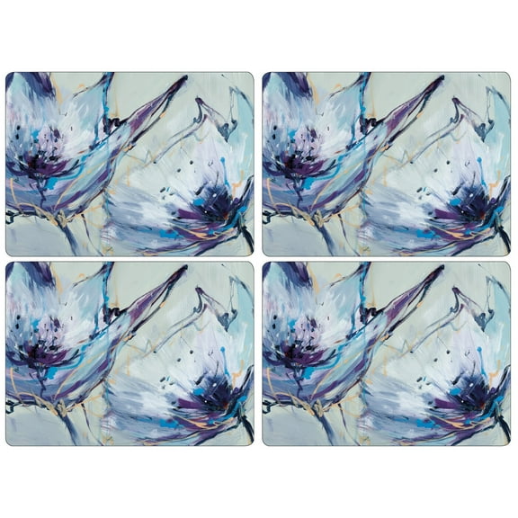 Pimpernel - Blooms in Lilac Placemats Set of 4 Blooms in Lilac Placemats S/4