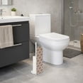 thumbnail image 2 of Evideco French Home Goods Escal Brown Moroccan Toilet Paper Holders 4 Count, 2 of 7