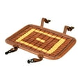 thumbnail image 3 of Stool Chair Cushion Cooling Mat Bamboo Sitting Pad Rectangular Non Slip for High Stool Wood Stool Living Room Home Dorm Seat Office Car A, 3 of 10