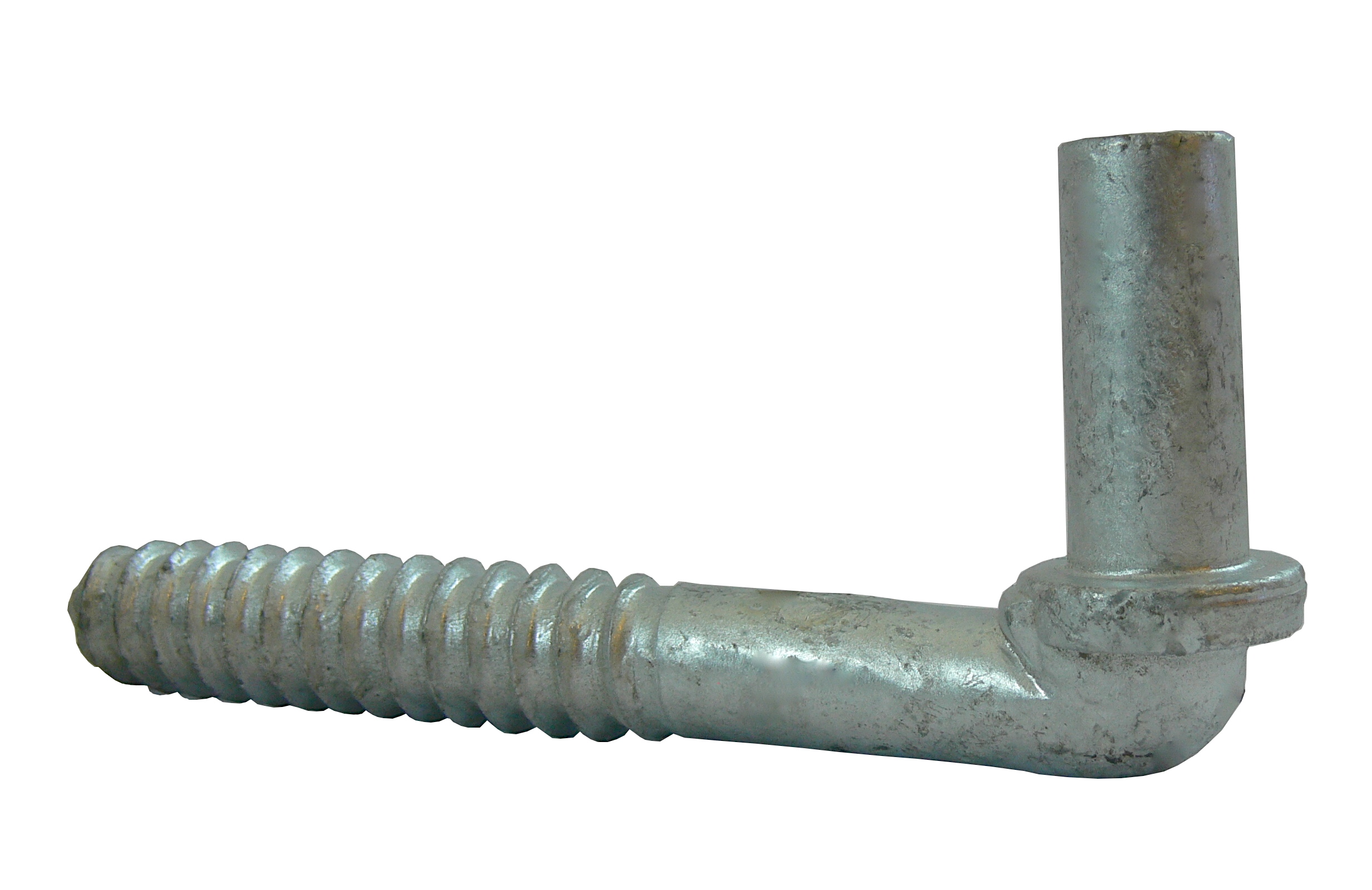 Wood Post Screw in Lag Screw Hinge 6" Screw in Hinge for Wood Posts