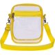 thumbnail image 2 of Bolsa de mensajero transparente para viajes de trabajo y negocios para hombres y mujeres (amarillo) Sincero Electrónica, 2 of 7
