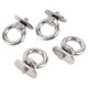 thumbnail image 5 of Anillos De Amarre Para Kayak Con Montaje En Riel, Acero Inoxidable 316 Resistente Universal, 4 Piezas, Ojales De Amarre Resistentes Para Montaje En Kayak Con Pista M6 Para, 5 of 7