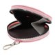 thumbnail image 1 of Luxshiny Circular Rosa Con Cremallera Y Llavero Para Monedas Y Objetos Pequeños, 1 of 6