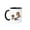 Black/White, variant on 3drose, Funny Pug Dog and Cavalier Puppy Dog Playing on Seesaw Cartoon, 11oz Magic Transforming Mug